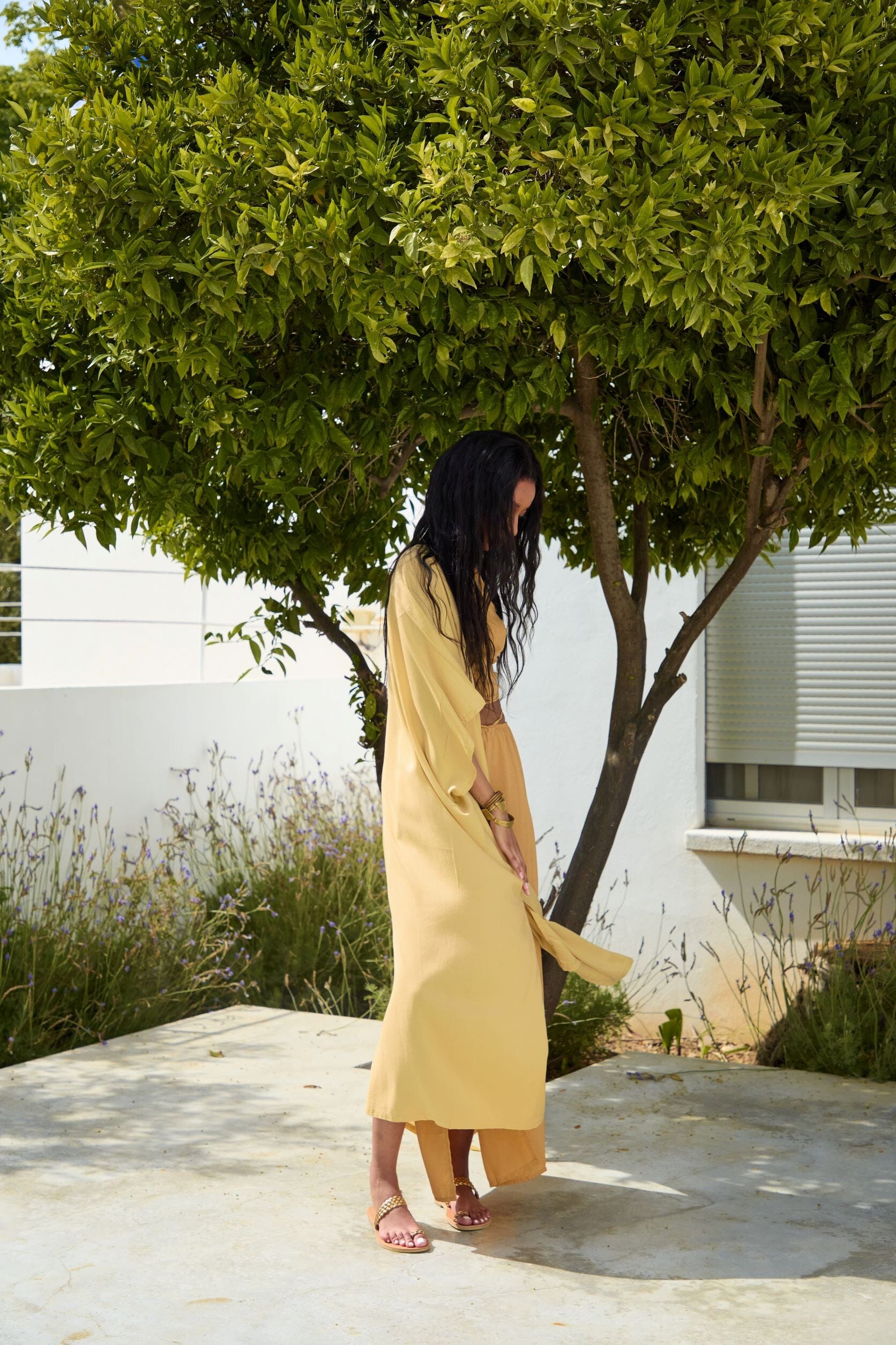 ORISSA KIMONO - YELLOW